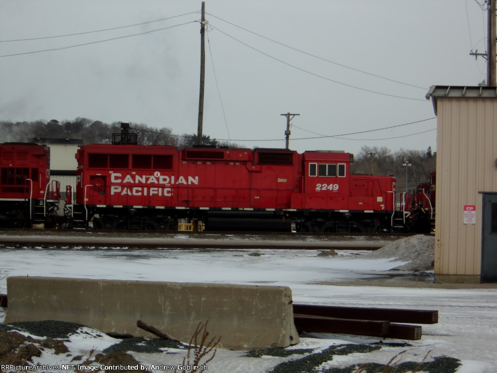 CP 2249 in the Yard